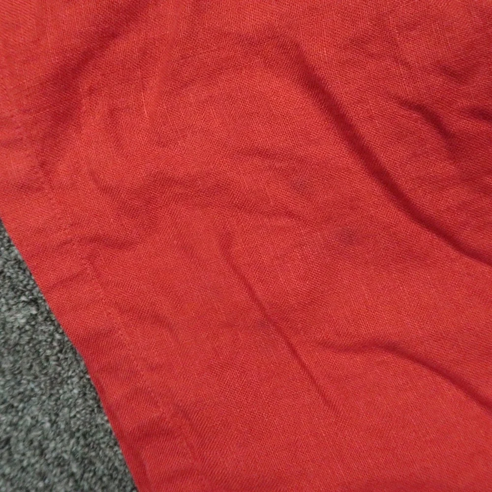 Jams World Shorts Mens 36 Paprika Red‎ 100% Linen Chino Lightweight